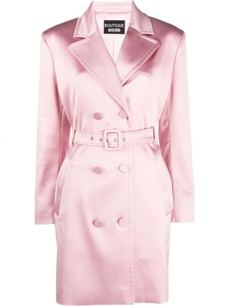 Палто Boutique Moschino розово