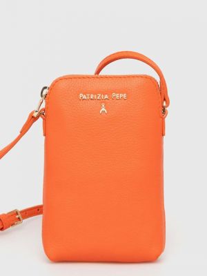 Чанта през рамо Patrizia Pepe оранжево