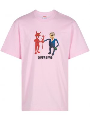 Tričko Supreme ružová