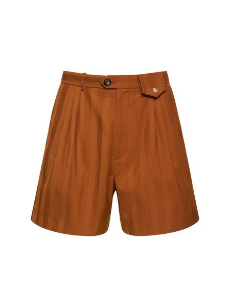 Uld shorts Egonlab orange