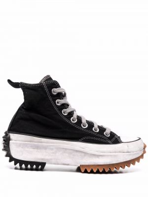 Sneakers alte Converse, il nero
