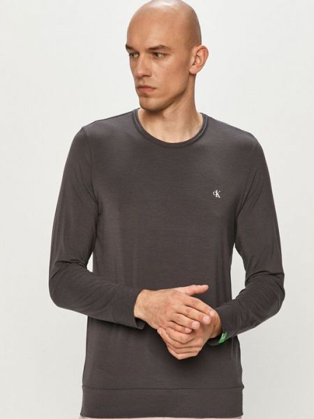 Лонгслив с длинным рукавом Calvin Klein Underwear серый