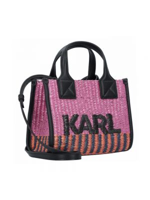 Shopper handtasche Karl Lagerfeld pink