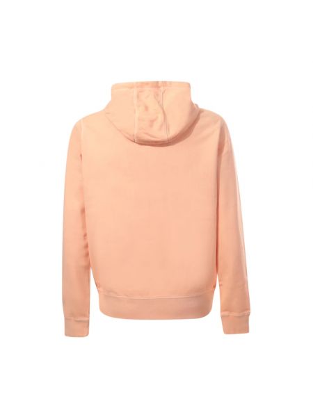 Sweter z kapturem Ecoalf różowy