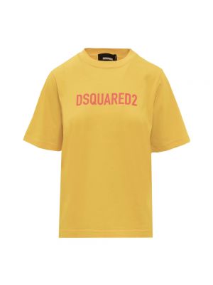 Koszulka Dsquared2 żółta