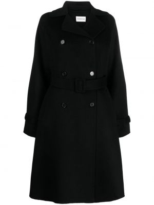 Vlněný kabát P.a.r.o.s.h. černý