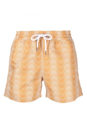 Trykt shorts Frescobol Carioca gul