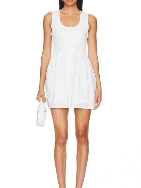 Mini vestido Faithfull The Brand blanco
