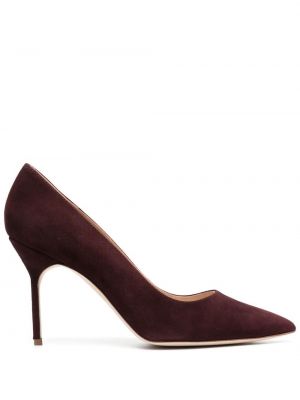 Pumps Manolo Blahnik brun