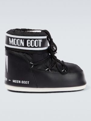 Черные сапоги Moon Boot