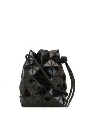 Bolsa con cordones con estampado geométrico Bao Bao Issey Miyake negro