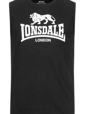 Ujjatlan póló Lonsdale fekete