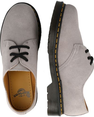 Ниски обувки с връзки Dr. Martens сиво