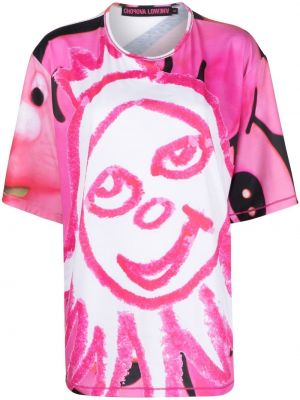 T-shirt Chopova Lowena rosa