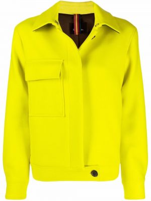 Chaqueta de plumas ajustada Ps Paul Smith amarillo