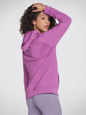 Пуловер Skechers, фіолетовий