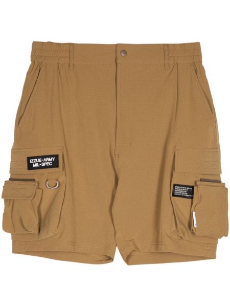 Cargo shortsit Izzue ruskea