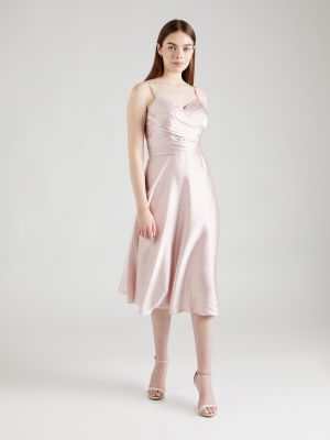 Коктейлна рокля Laona розово