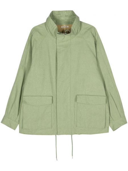 Veste longue Auralee vert