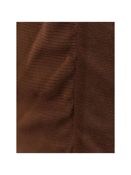 Mini vestido Saint Laurent marrón