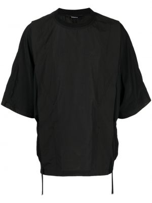 Medvilninis marškinėliai Songzio juoda