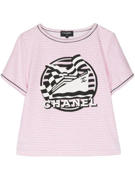 T-shirt en jersey Chanel Pre-owned