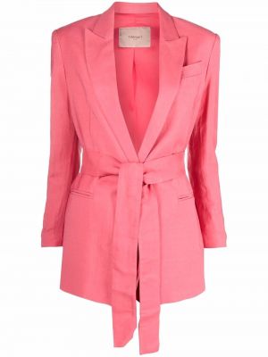 Lang blazer Twinset rosa