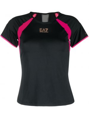 T-shirt Ea7 Emporio Armani svart