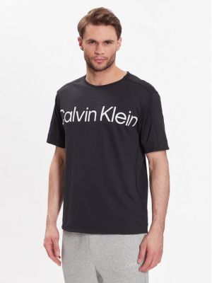 T-shirt Calvin Klein Performance nero