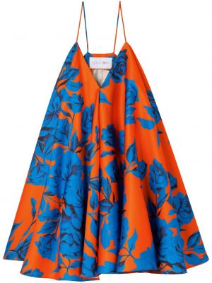 Koktel haljina s printom s uzorkom tigra Az Factory