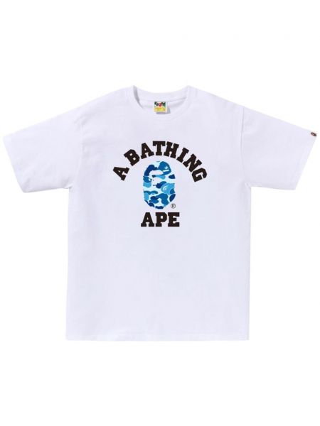 Medvilninis marškinėliai A Bathing Ape® balta