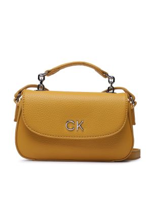 Crossbody torbica Calvin Klein žuta
