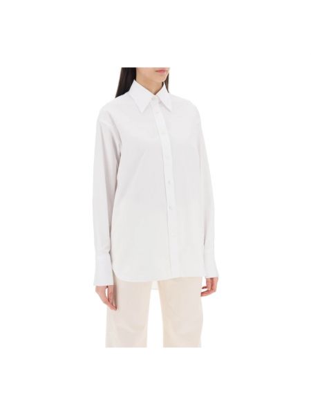 Blusa de algodón oversized Closed blanco