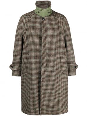 Vlnený kabát Mackintosh hnedá