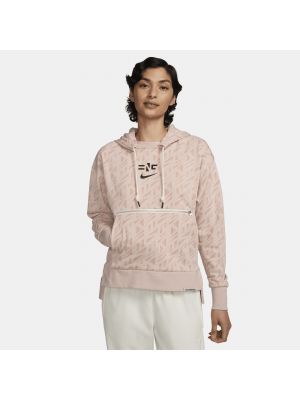 Bluza z kapturem Nike różowa