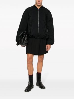 Bavlněná bomber bunda na zip Loewe černá