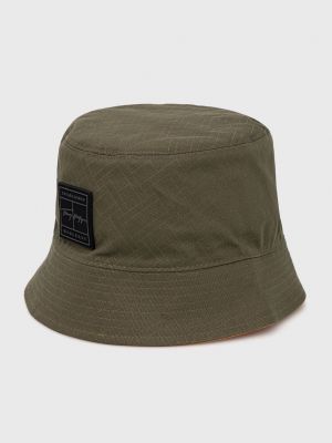 Памучна шапка с козирки Tommy Hilfiger зелено