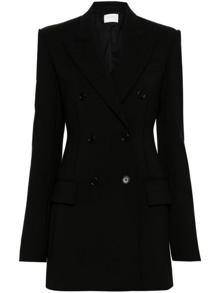 Manteau droit Sportmax noir