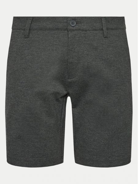 Kratke hlače slim fit Indicode siva