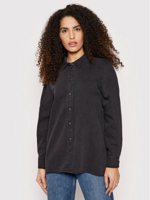 džínsová košeľa Vero Moda