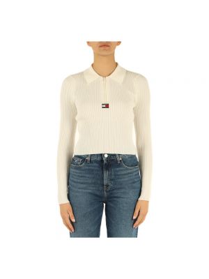 Sweter Tommy Jeans biały