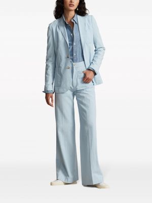 Bavlněné polokošile s výšivkou na zip Polo Ralph Lauren