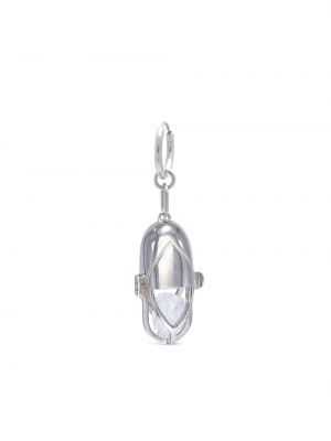 Ohrring mit kristallen Capsule Eleven silber
