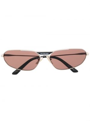 Okulary przeciwsłoneczne Balenciaga Eyewear złote
