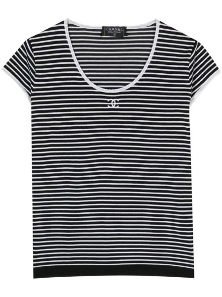 T-shirt à rayures Chanel Pre-owned