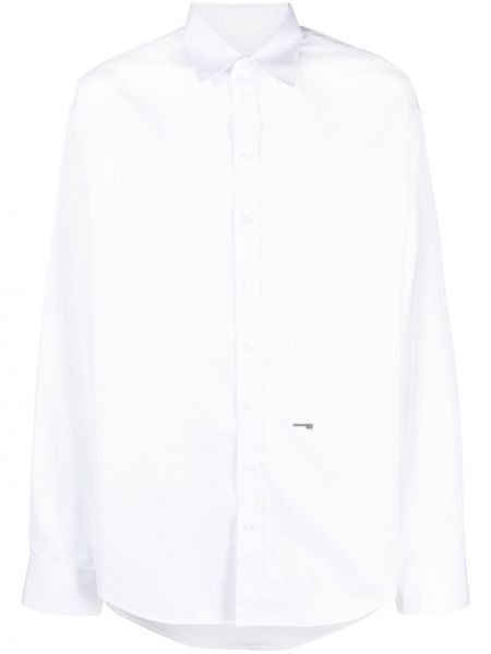Raštuota marškiniai Dsquared2 balta