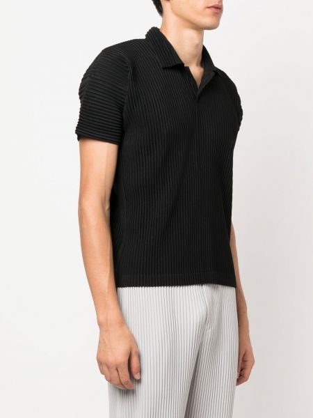 Camicia a righe Issey Miyake nero