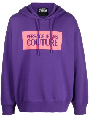 Hoodie Versace Jeans Couture lila