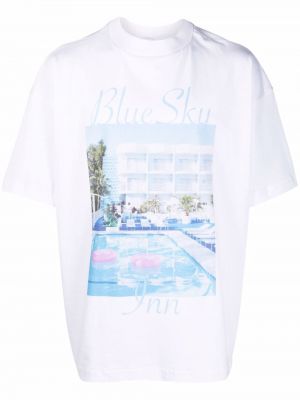 Camiseta con estampado Blue Sky Inn