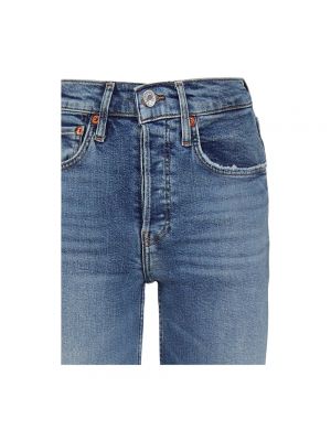 Niebieskie jeansy skinny Re/done